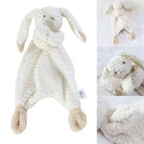 Manta de apego conejo aborregado