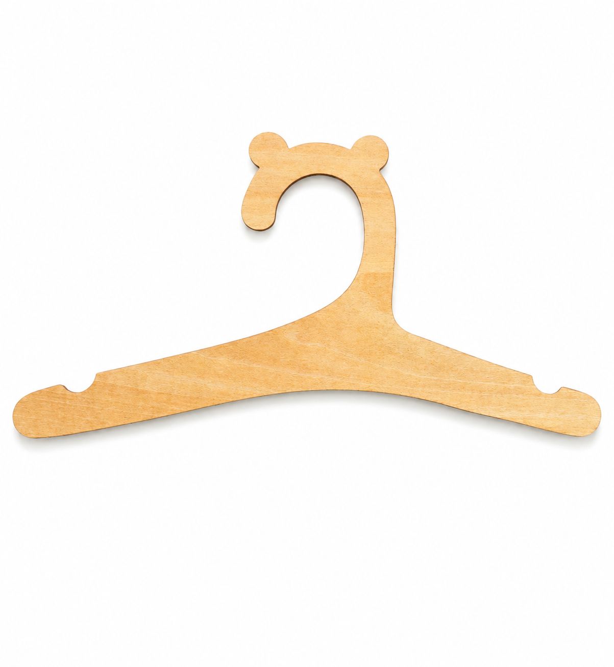 Gancho de madera osito